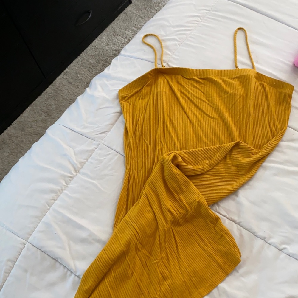 Mustard yellow dress🥰